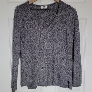 Old Navy Marled V Neck Sweater Size Medium